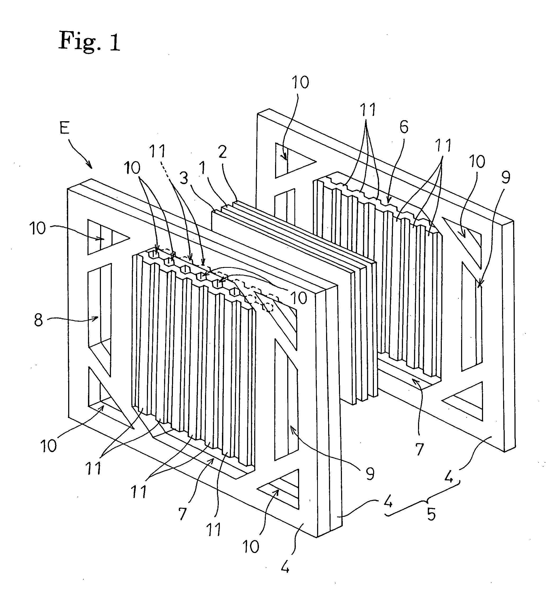 Separator for Fuel Cell and Process for Producing the Same