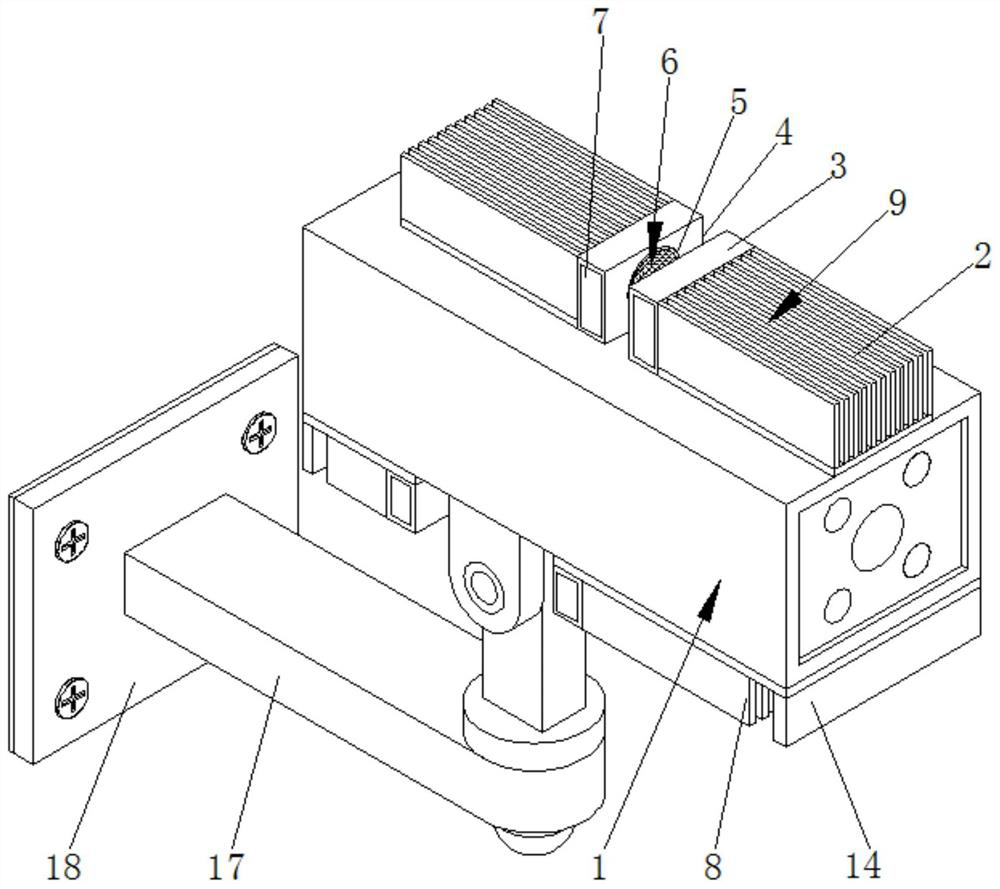 A video camera with moisture-proof and heat-dissipating functions