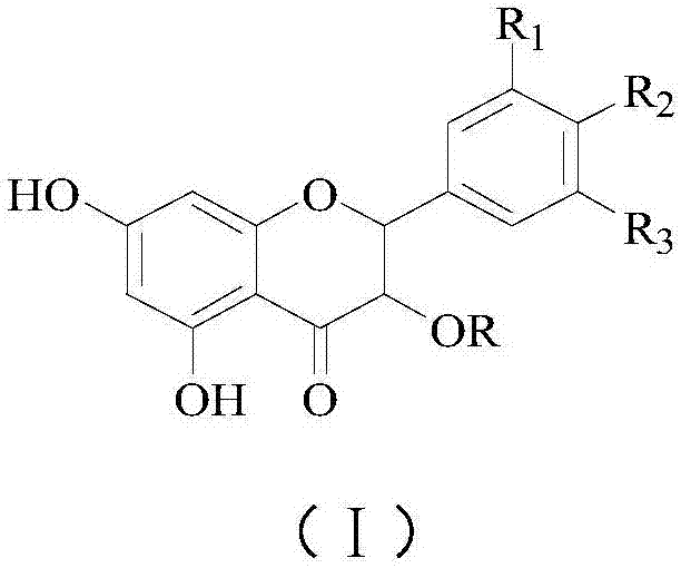 Application of flavonone compounds in preparation of farnesol X receptor stimulant
