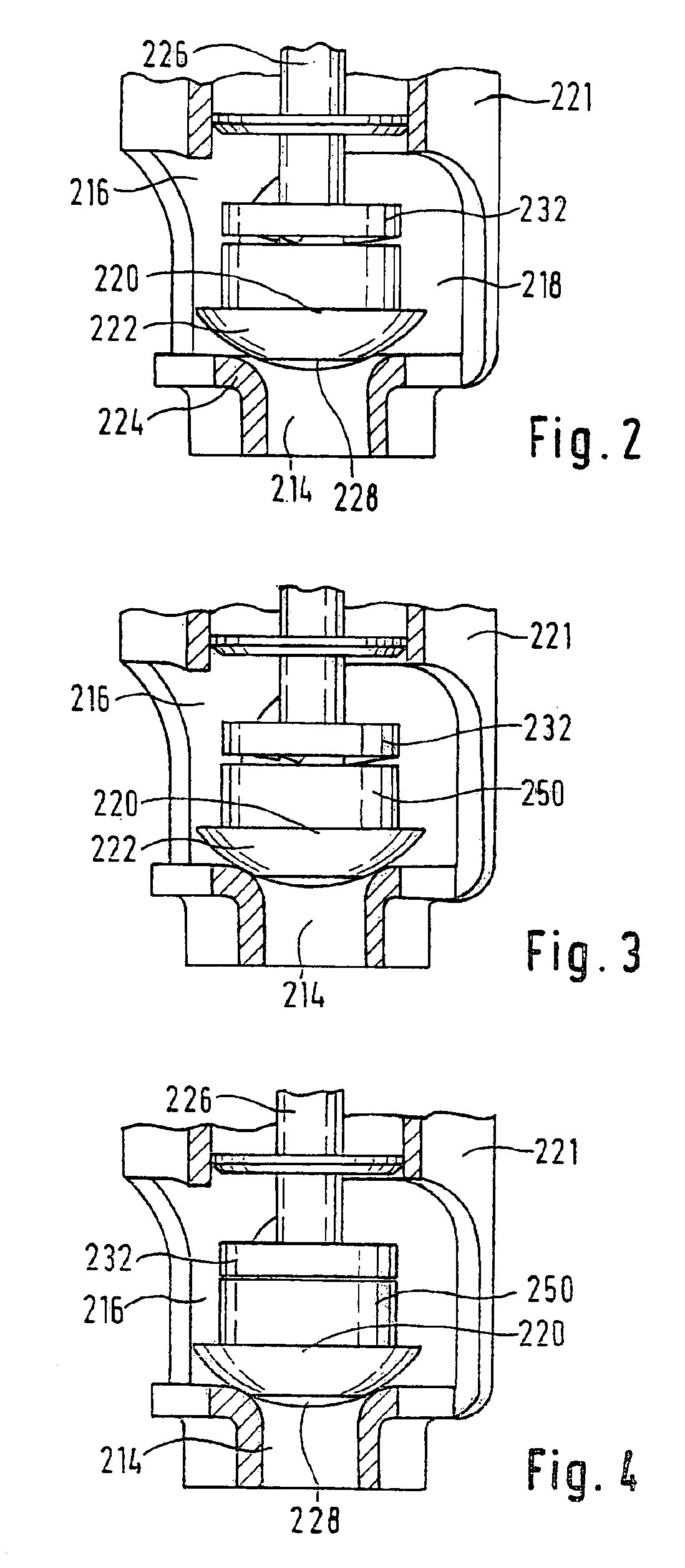 Valve with damping element