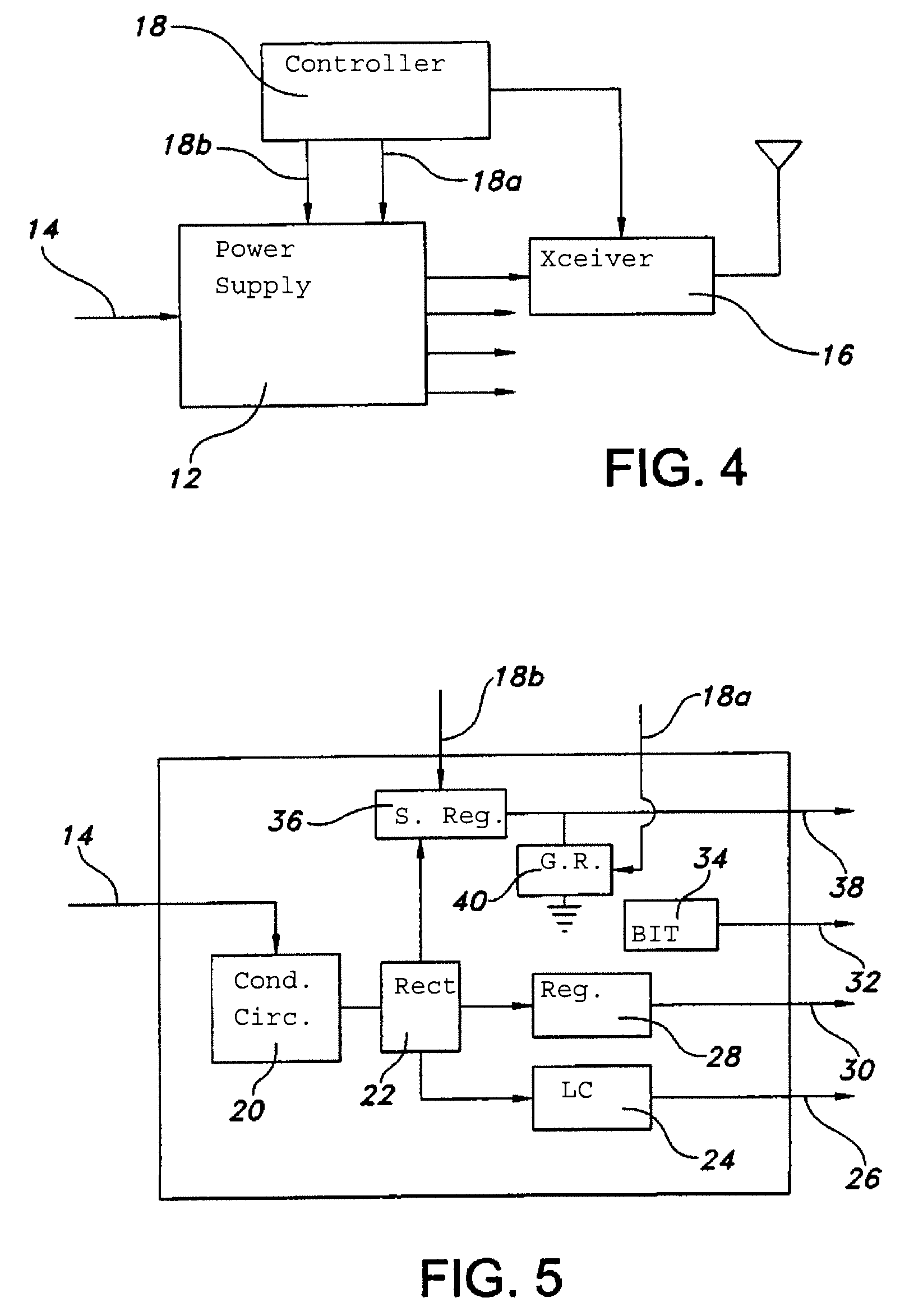 Method of filtering low frequency components from power lines