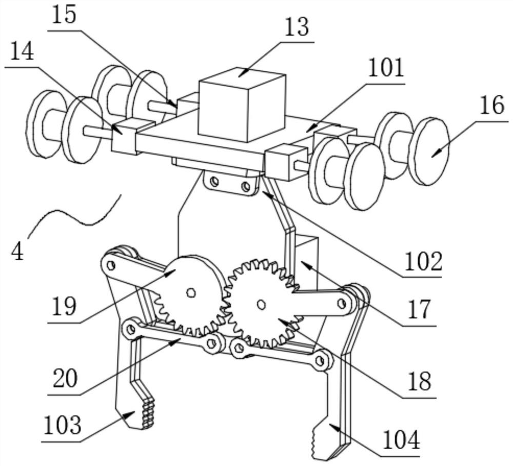 Manipulator for automatic casting production line