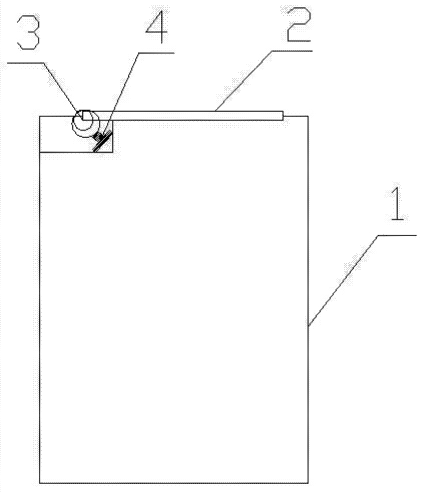 Door opening power-on circuit and washing machine using circuit