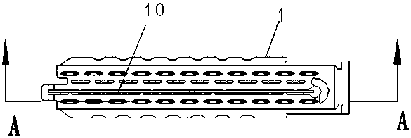 A staple cartridge assembly of a cutting stapler