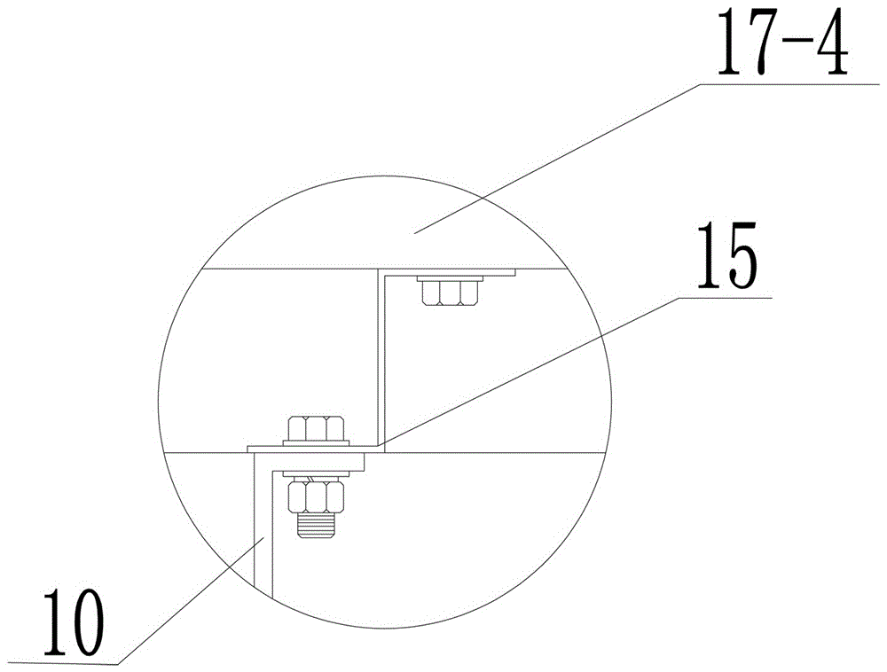 Unidirectional expansion type horizontal rotating cable expansion device