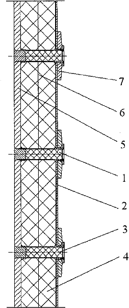 Heat insulation layer structure