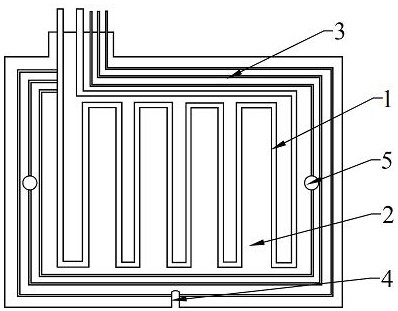 A battery heating film and a battery box water ingress detection device