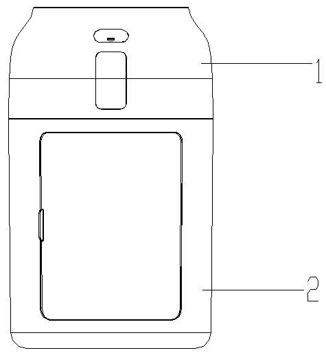 Multi-intelligent rotation-type cosmetic storage box