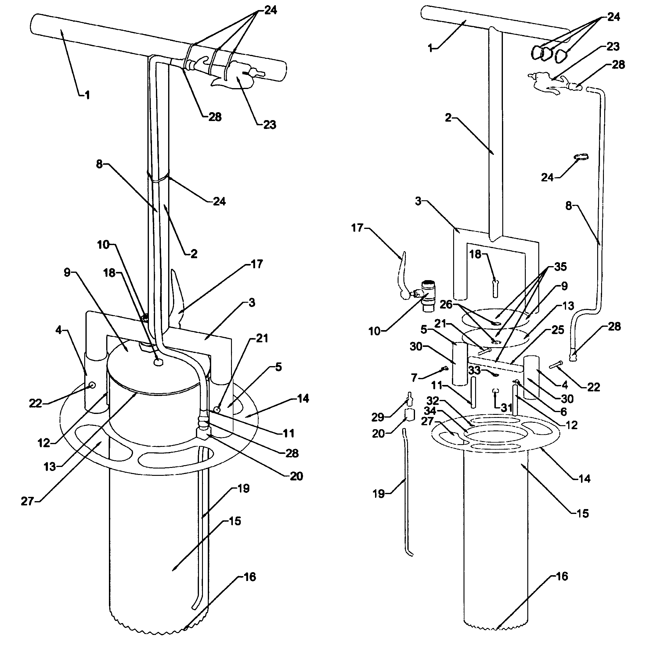 Submerged substrate plug cutter and related method