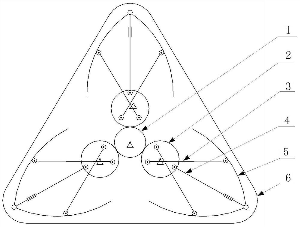 Wheel of planet vehicle capable of automatically switching between wheels and tracks