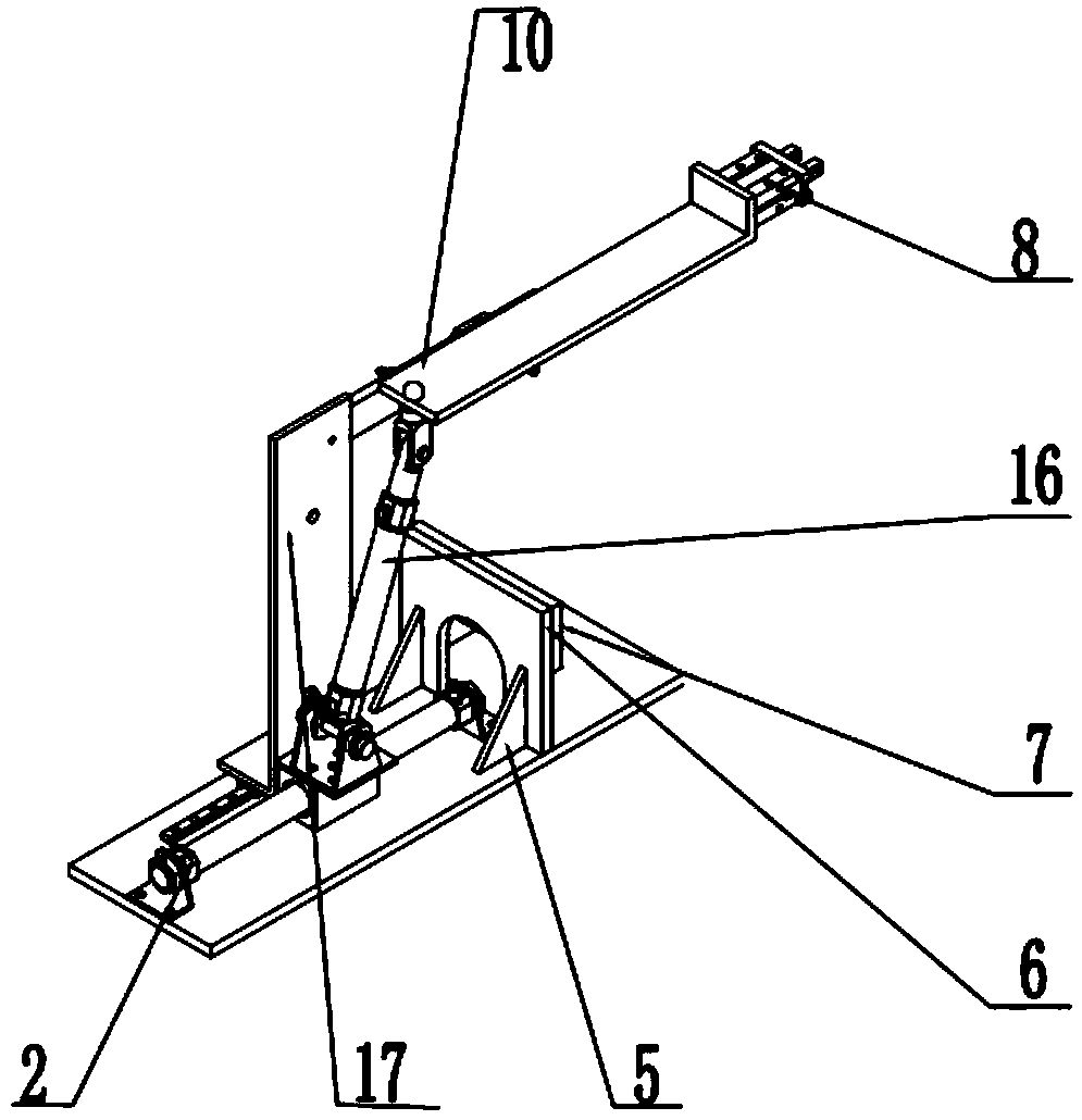 Slide block clamping sorting mechanism for assembly line