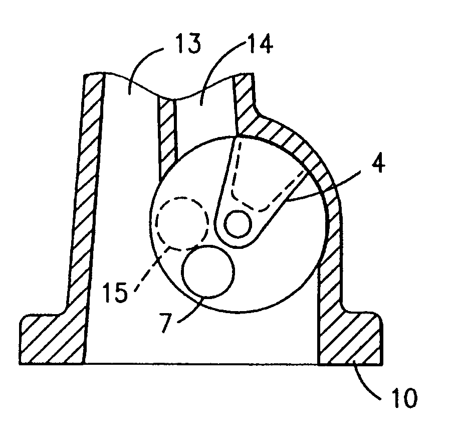Controlled turbocharger with integrated bypass