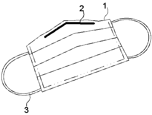 Cocklebur fruit mask and preparation method thereof