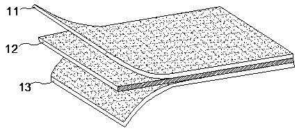 Cocklebur fruit mask and preparation method thereof