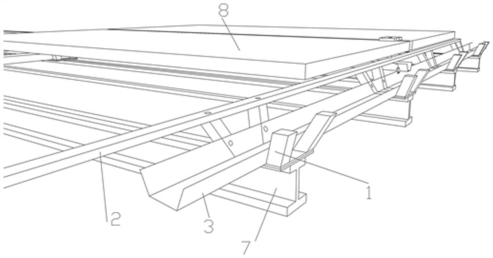 BIPV photovoltaic panel fixing structure