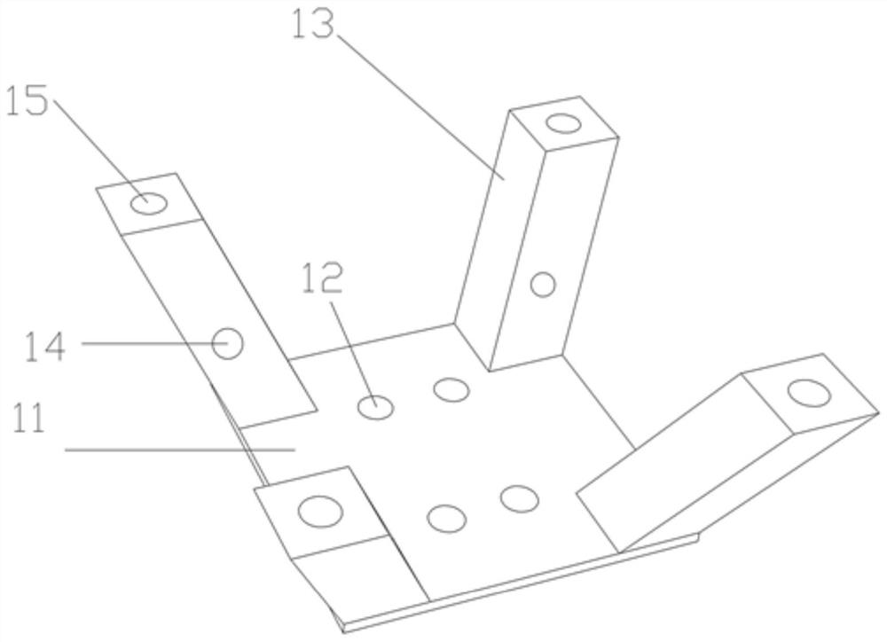 BIPV photovoltaic panel fixing structure