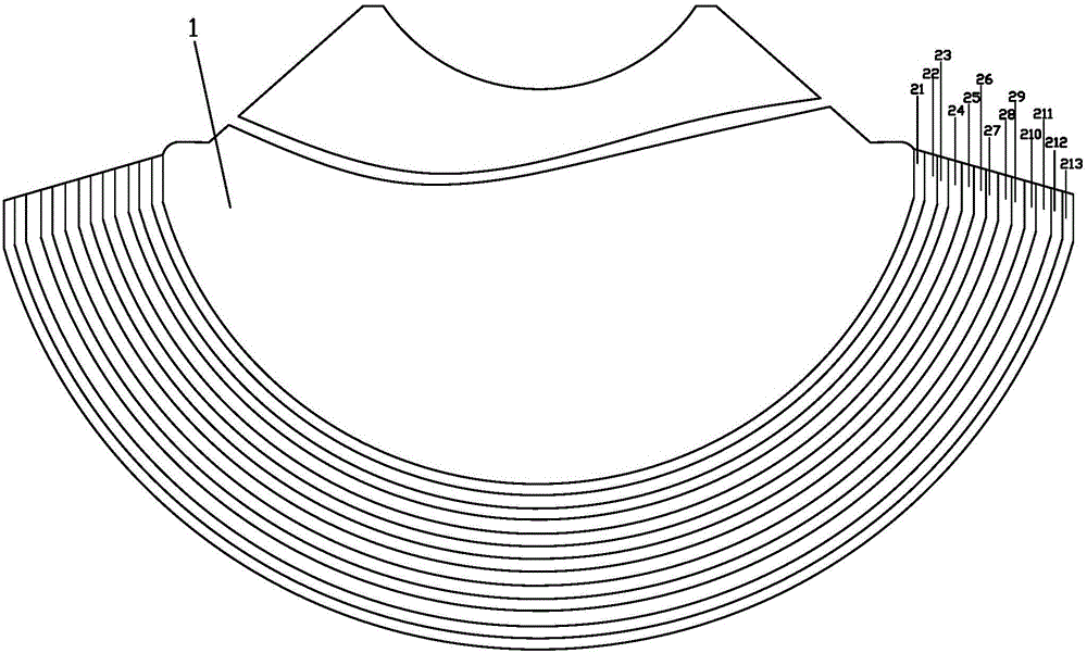 Ultrawide-angle hemispherical lens antireflection film and coating method thereof