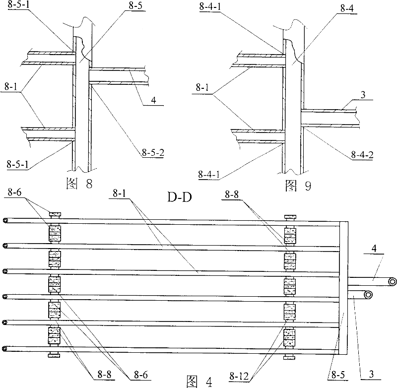 Heat pump system for treating cold area after sewage-primary sewage