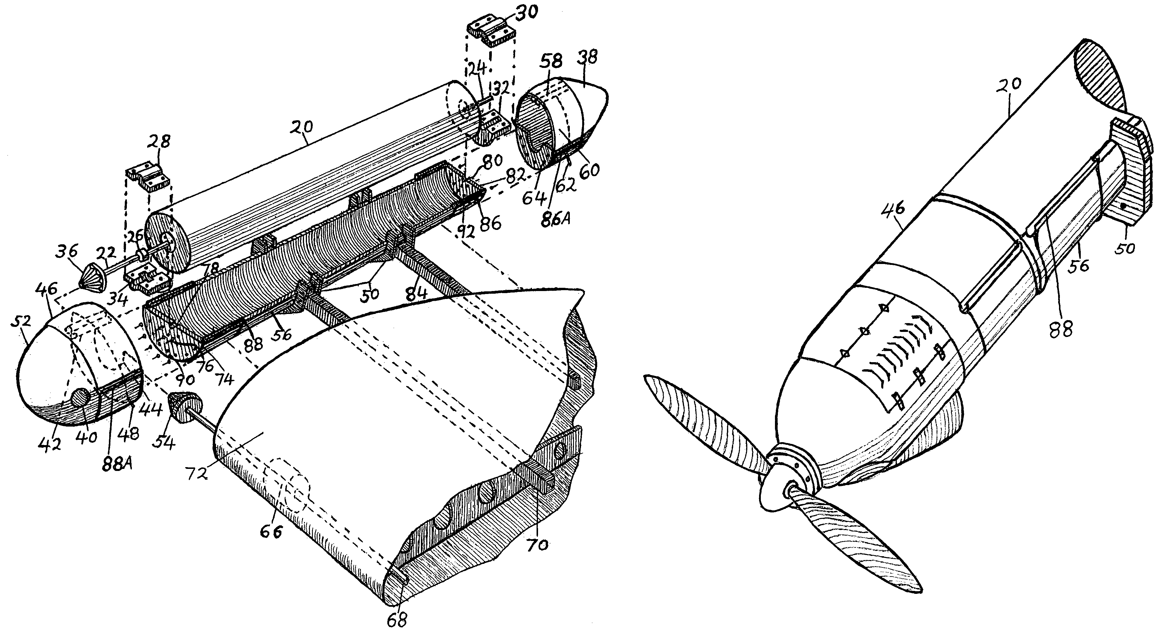 Lift unit for vertical take-off and landing aerial vehicle