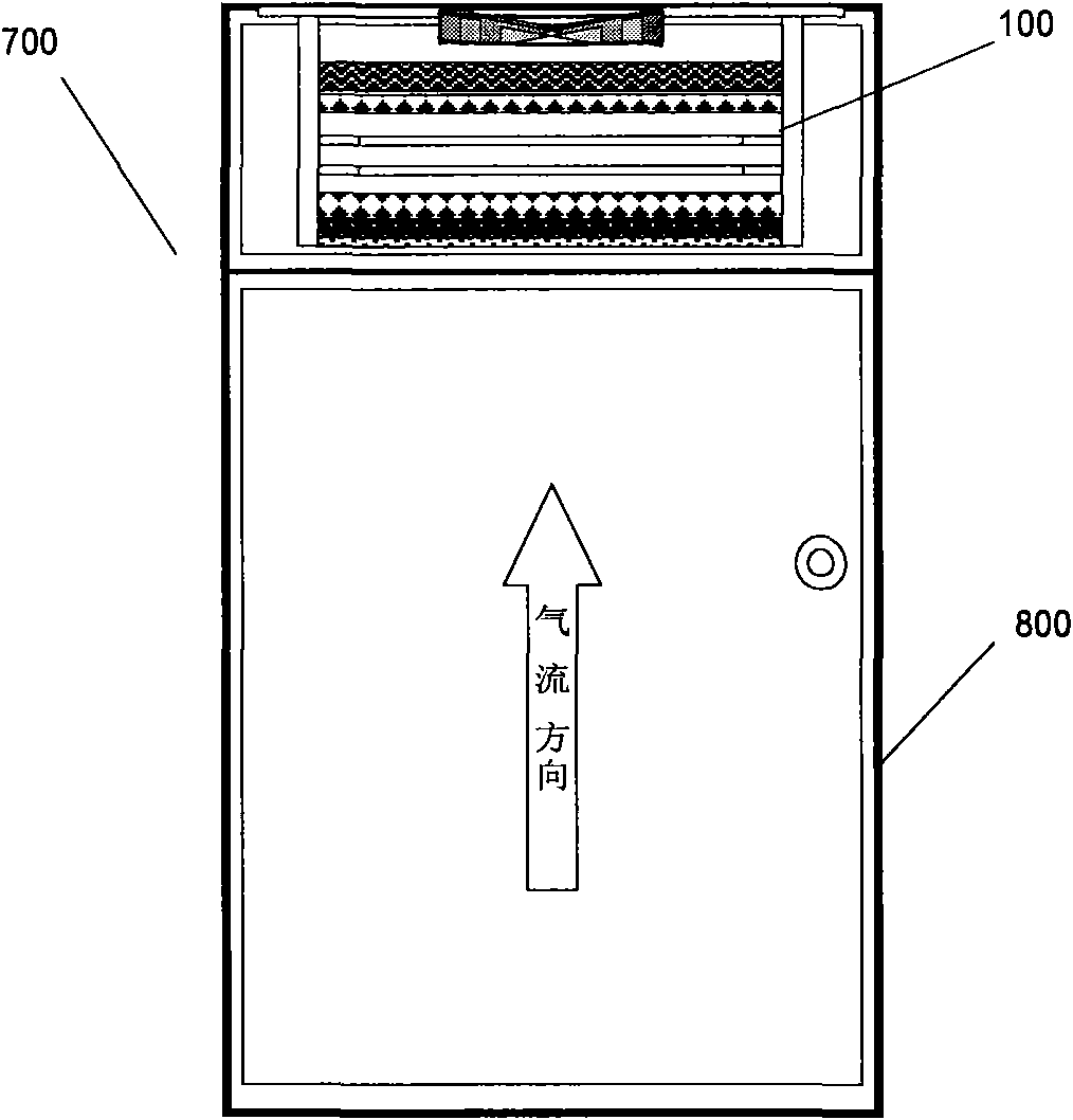 Air purification part and device with air self-purification function