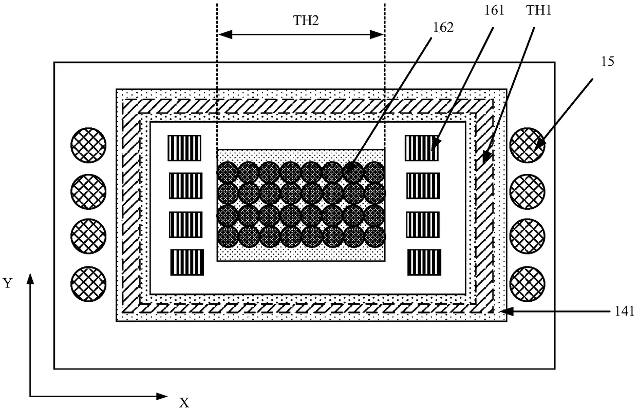 A packaging structure of an image sensor chip and a packaging method thereof