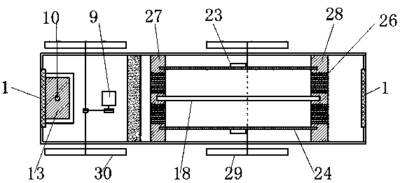 Movable type tunnel air purification system