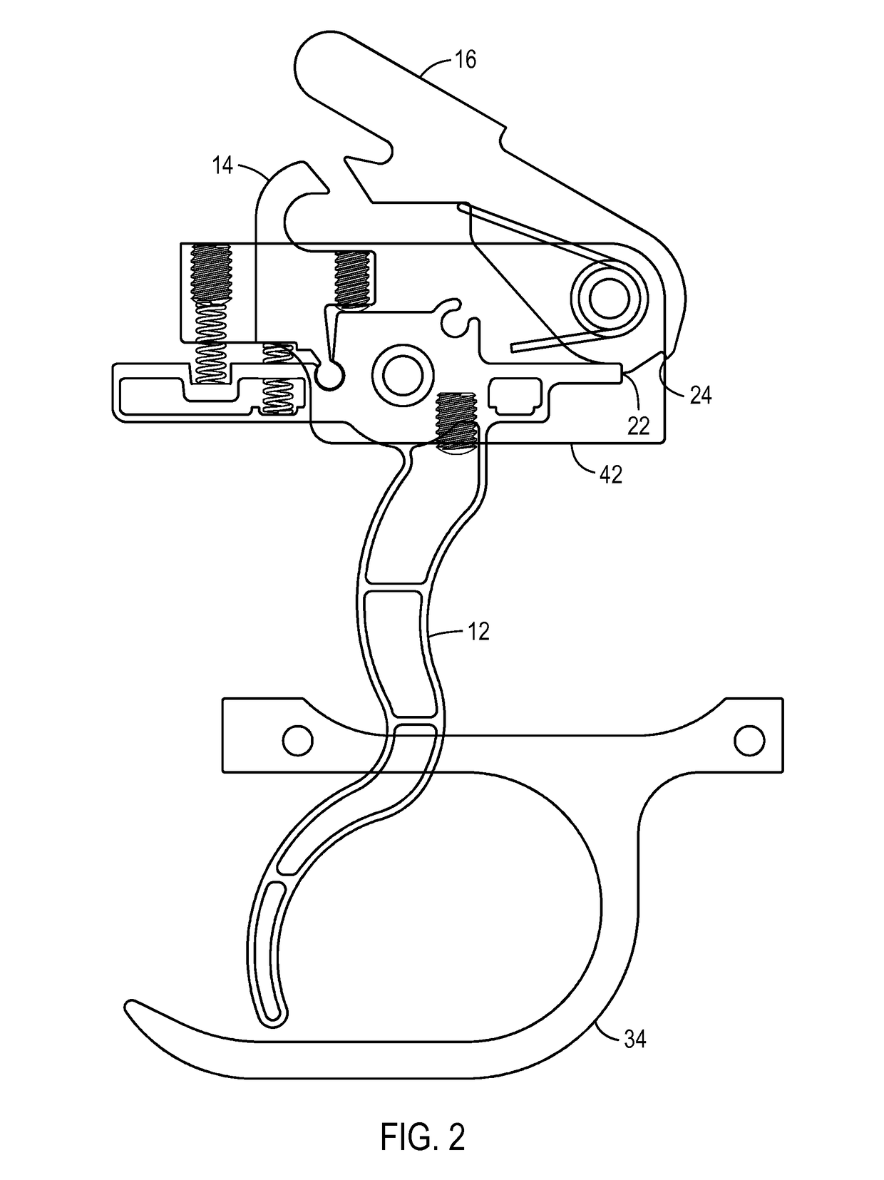 Drop in trigger assembly