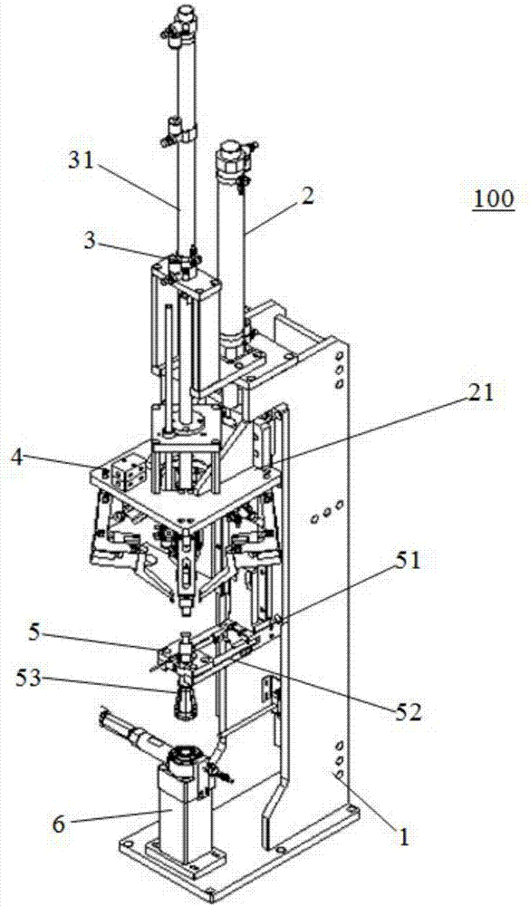 A snap ring automatic installation mechanism