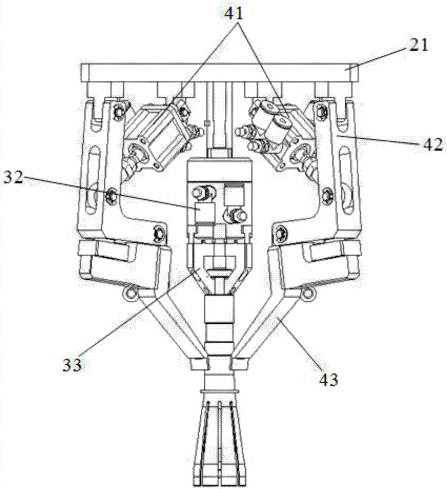 A snap ring automatic installation mechanism