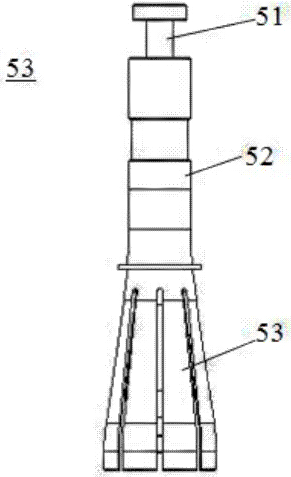 A snap ring automatic installation mechanism