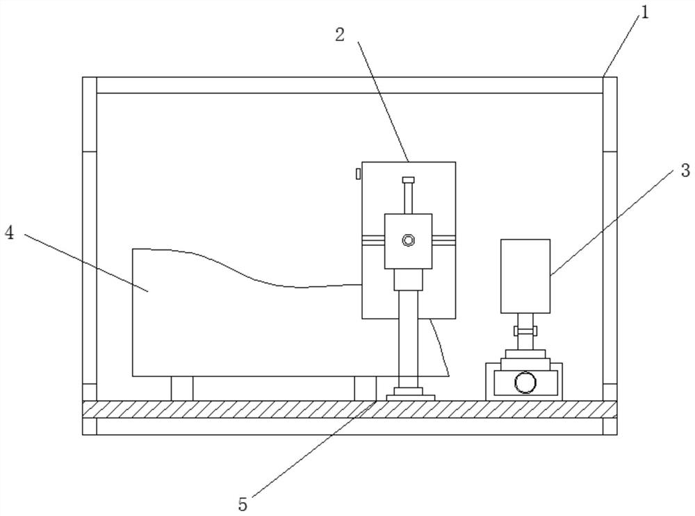 Bull semen collection device for animal husbandry