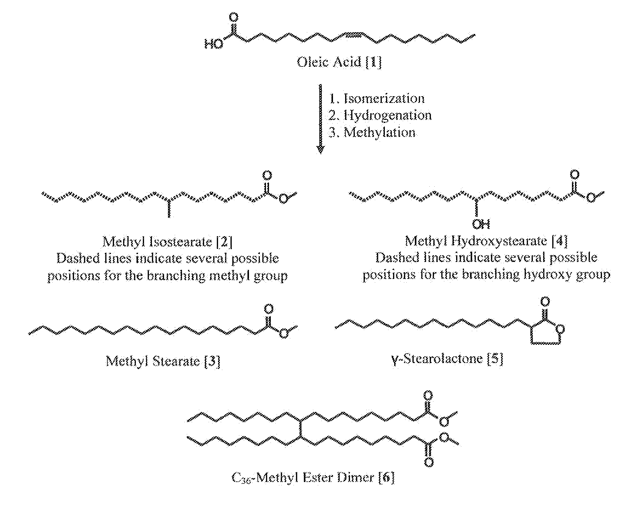 Process for Preparing Saturated Branched Chain Fatty Acids