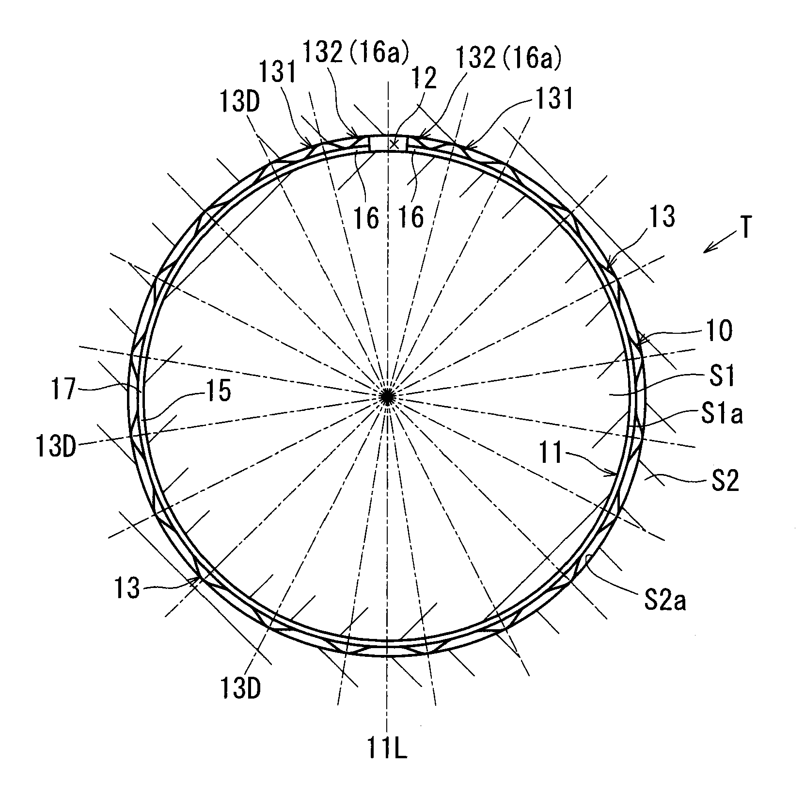Tolerance ring for torque transmission device