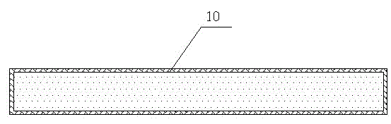 Multi-chip reversely-arranged etched-encapsulated base island-buried encapsulating structure and manufacturing method thereof