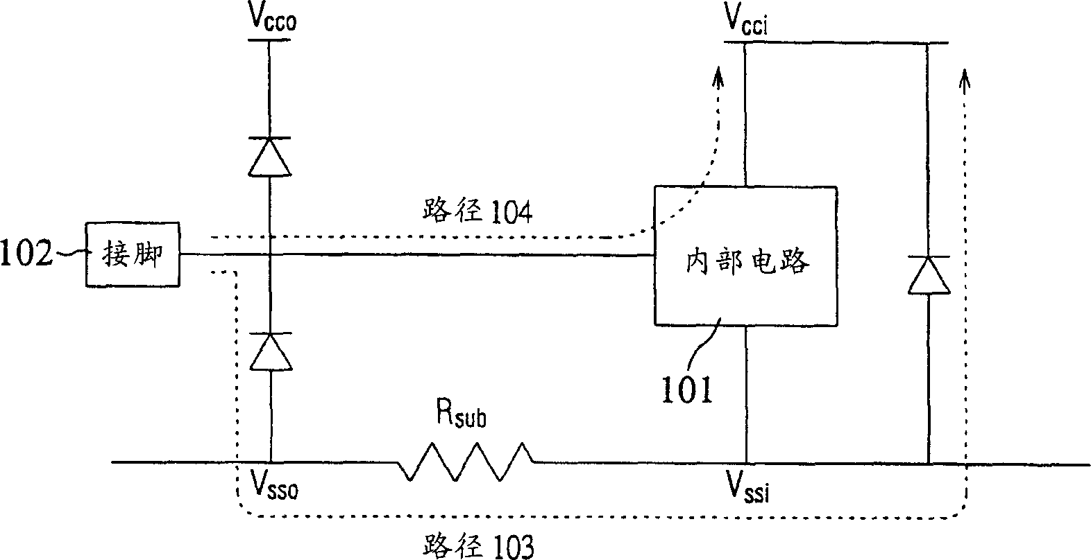 Electrostatic discharge protector circuit
