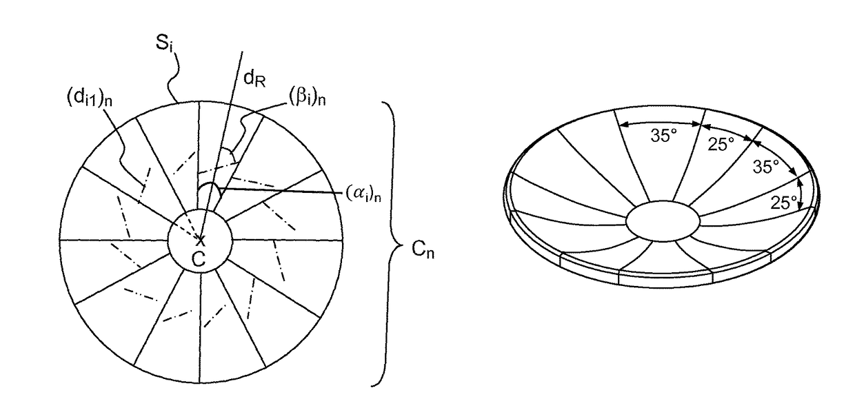 Telecommunication antenna reflector for high-frequency applications in a geostationary space environment