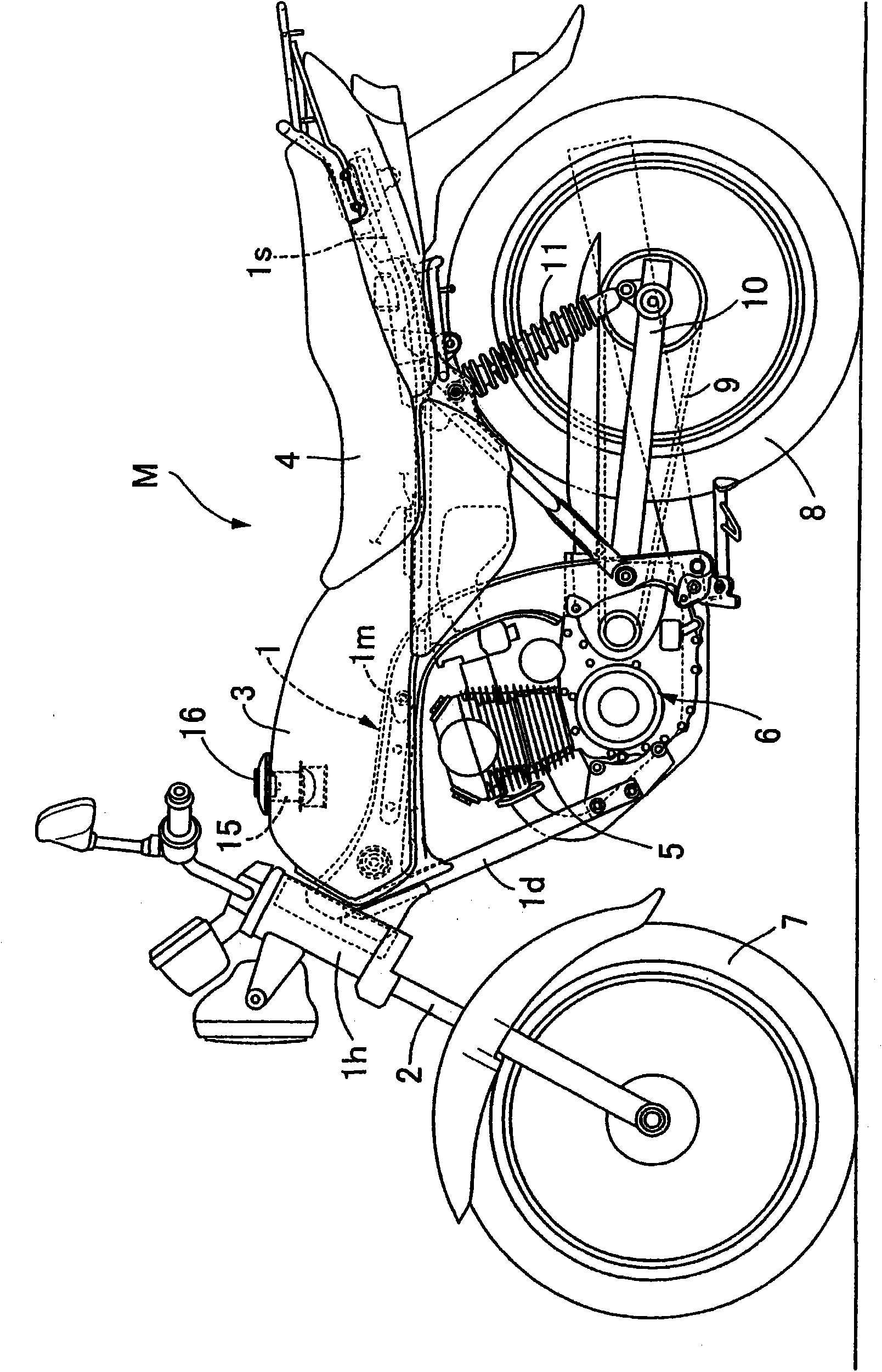 Fuel filling device for vehicle fuel tank