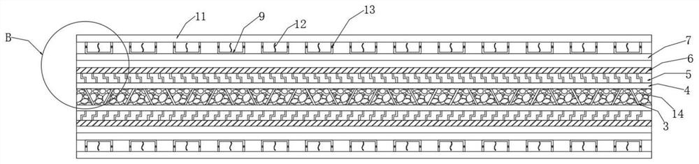 Energy-saving sound-absorbing type building steel structure