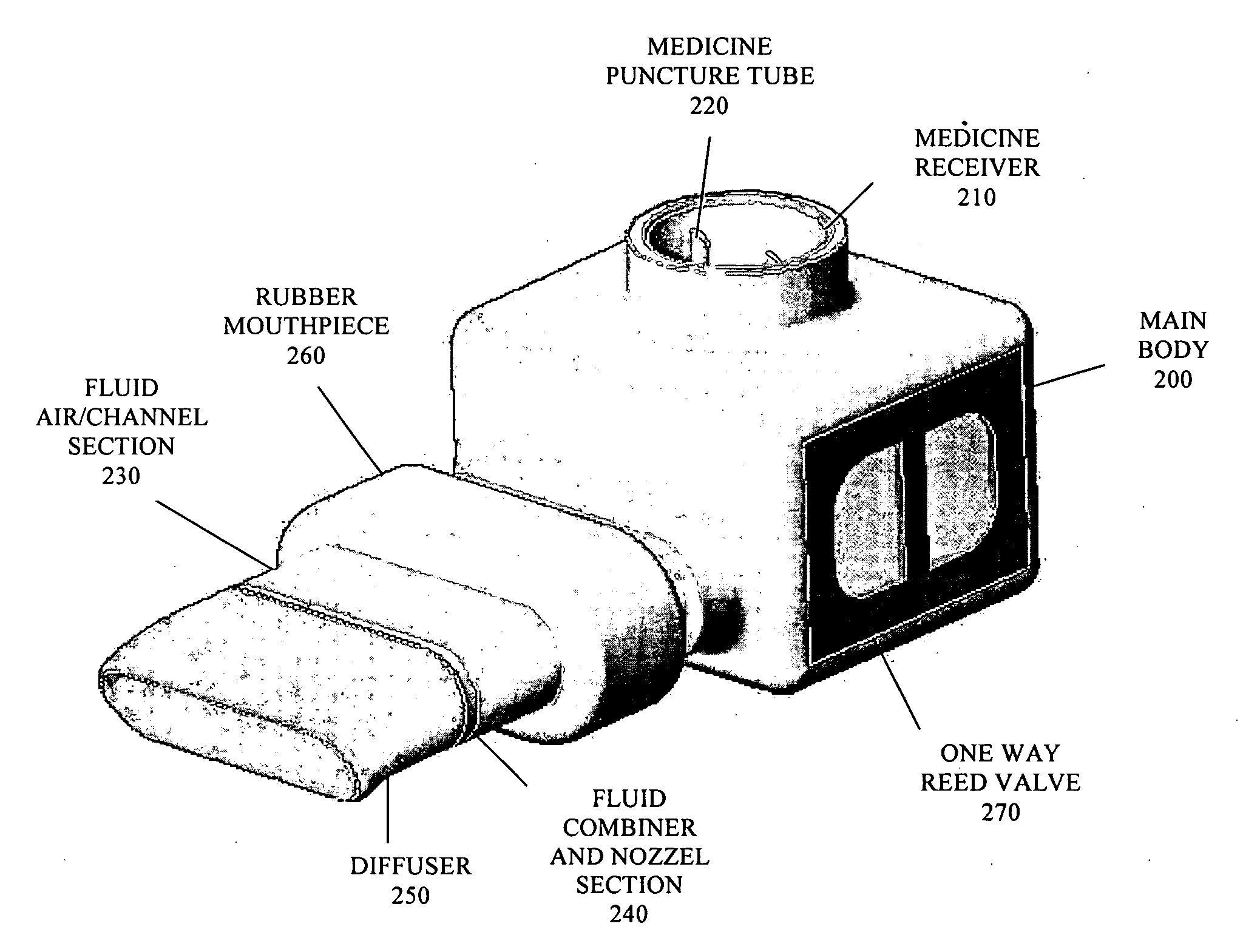 Intra-oral nebulizer