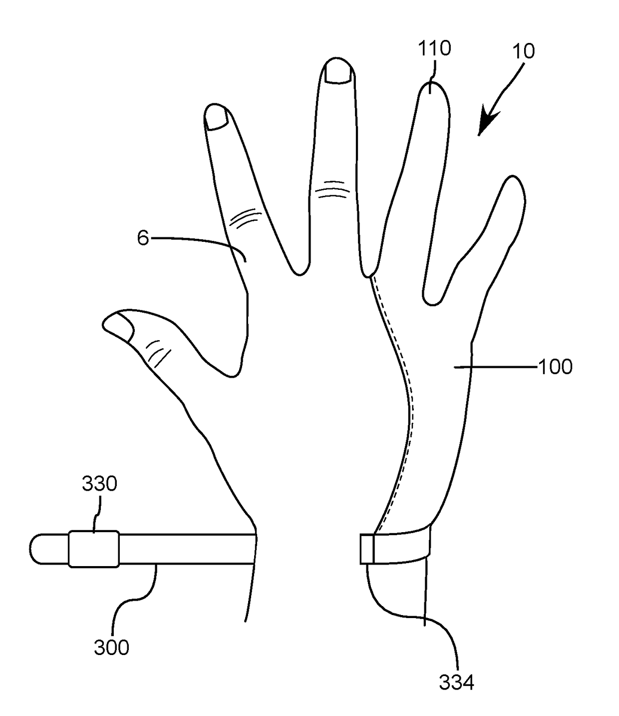 Touchscreen compatible glove system and method of forming thereof