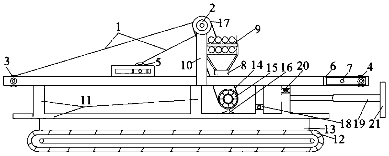 An integrated method of underground gangue transportation, crushing and filling in mines