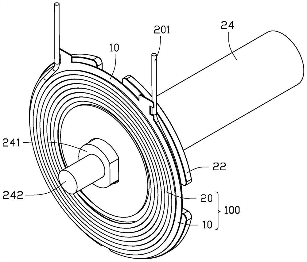 Transformer coil winding and winding device including transformer coil winding