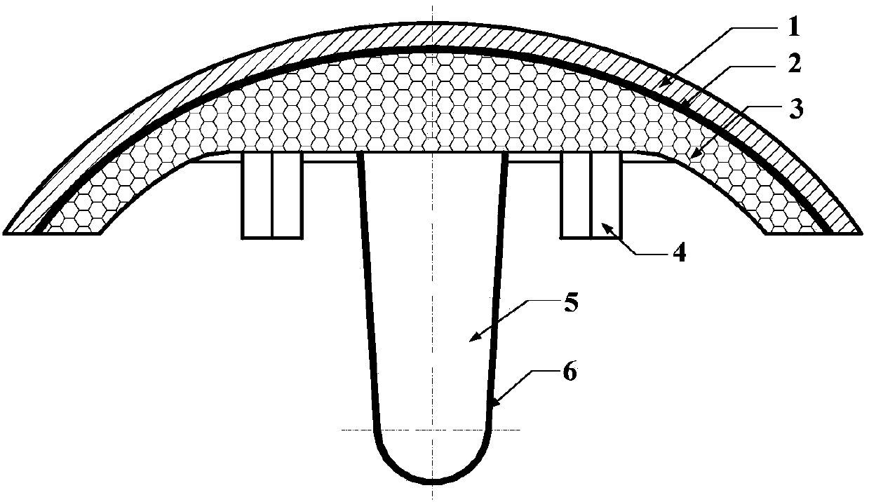 A bionic artificial hip joint with ingrowth function