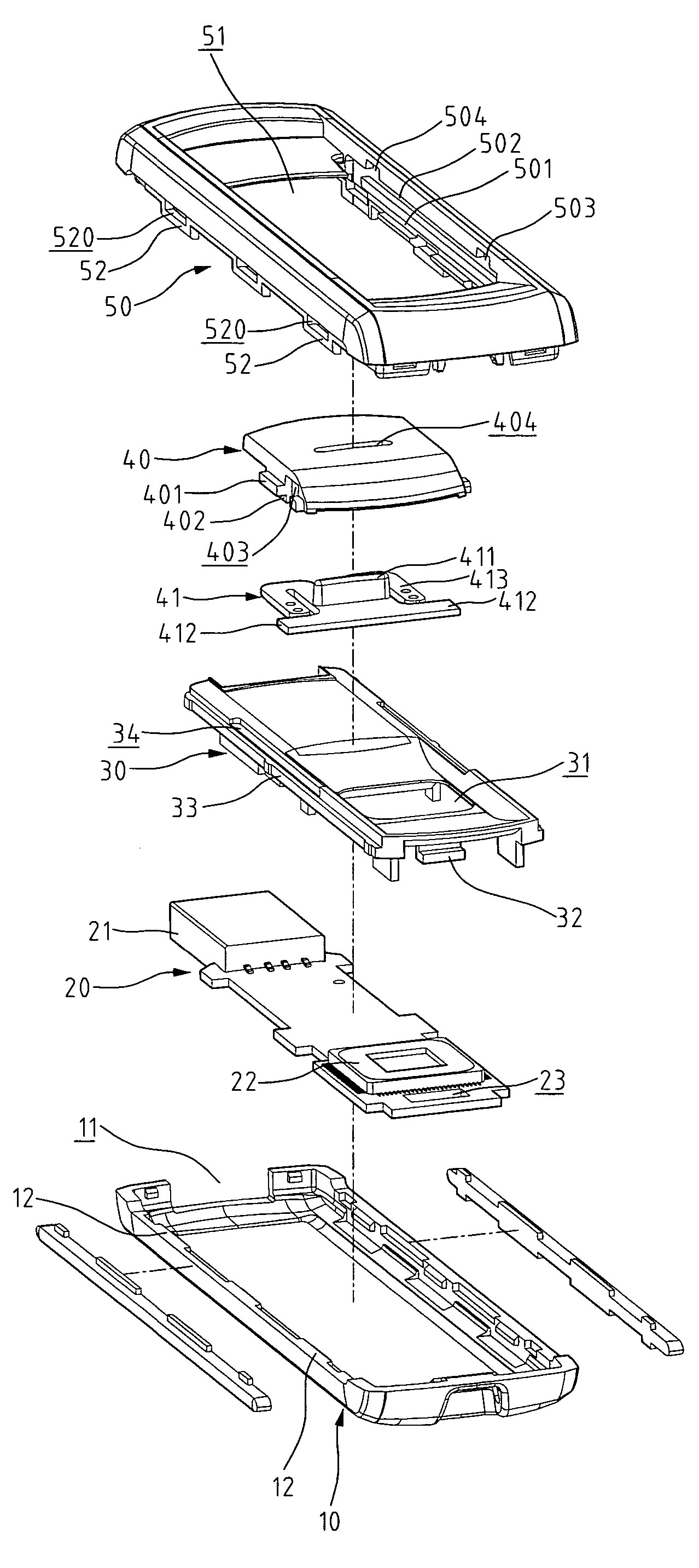 Structure for USB flash drive