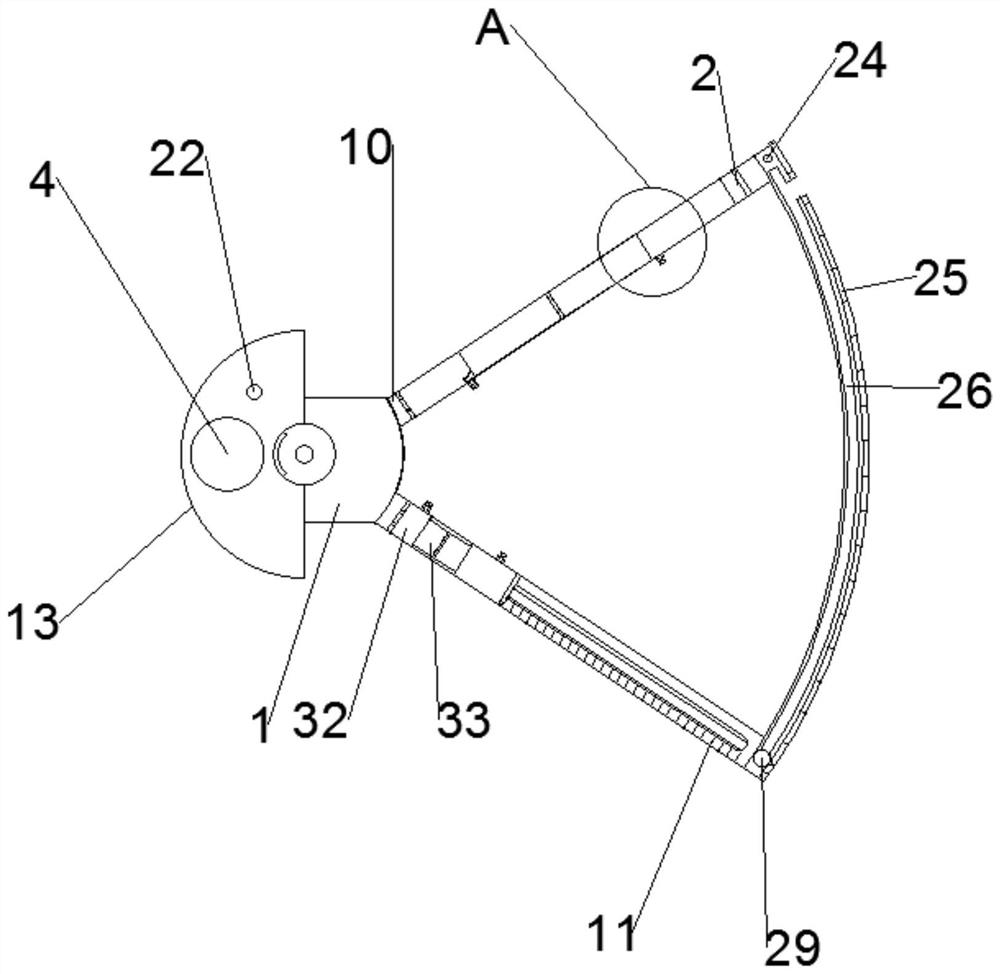 Device for rehabilitation training after hamstring tendon injury