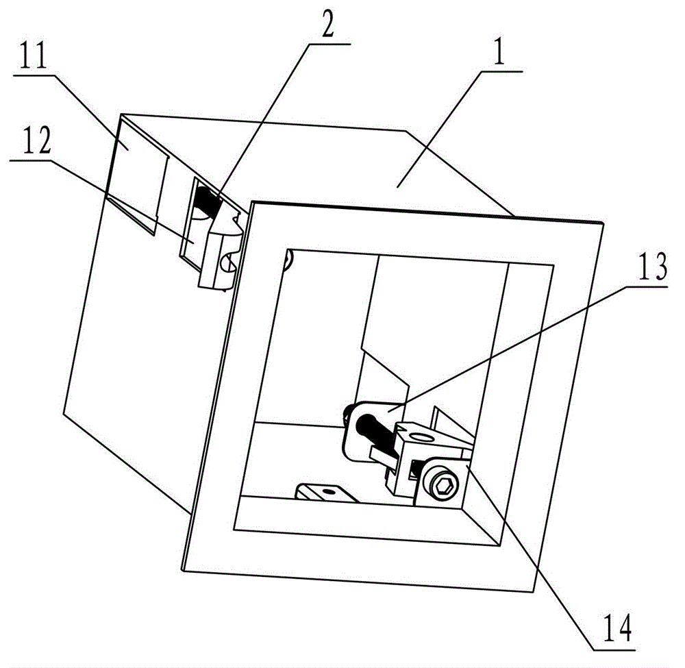 Luminaire mounting mechanism and recessed luminaire including the mechanism