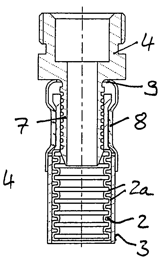 Pressure hose for a water carrying system