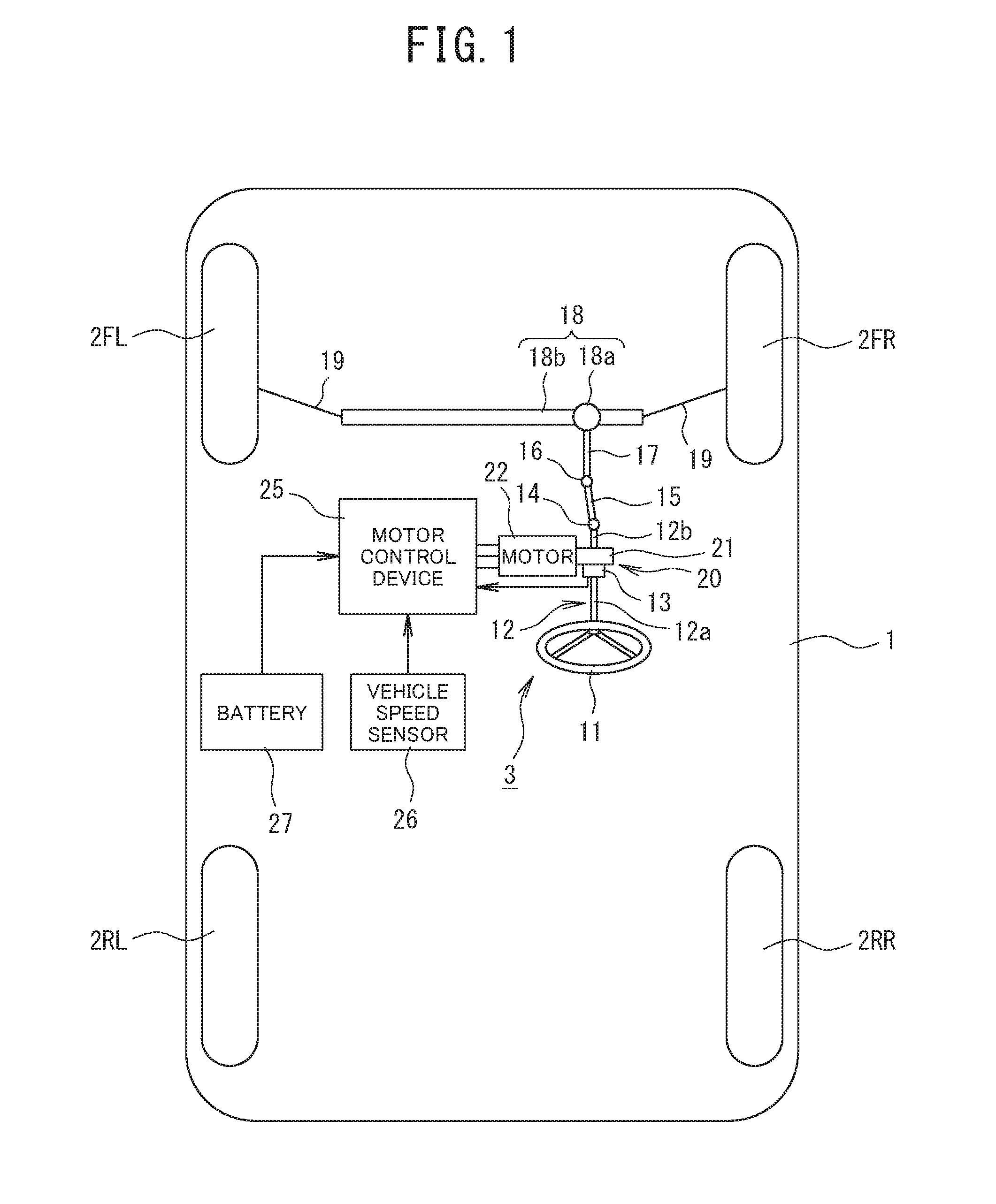 Motor Control Device, Electric Power Steering Device Using Same, and Vehicle