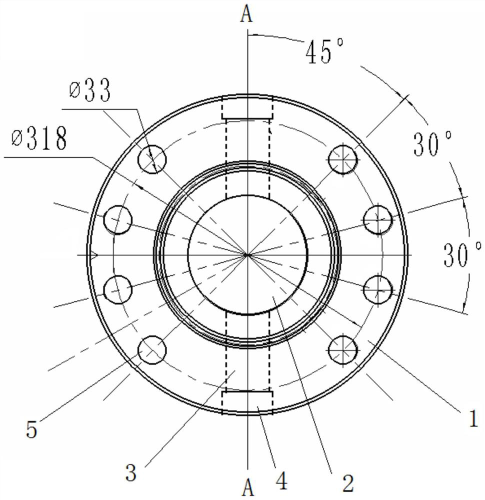 Spiral-flow type underground liquid-gas separation device