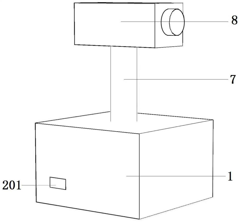 Face recognition device and method based on deep learning